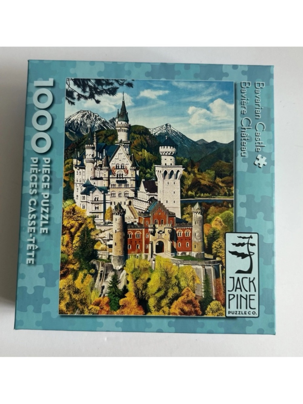 Bavarian Castle 1000 Piece Jigsaw Puzzle Jack Pine Puzzle Co